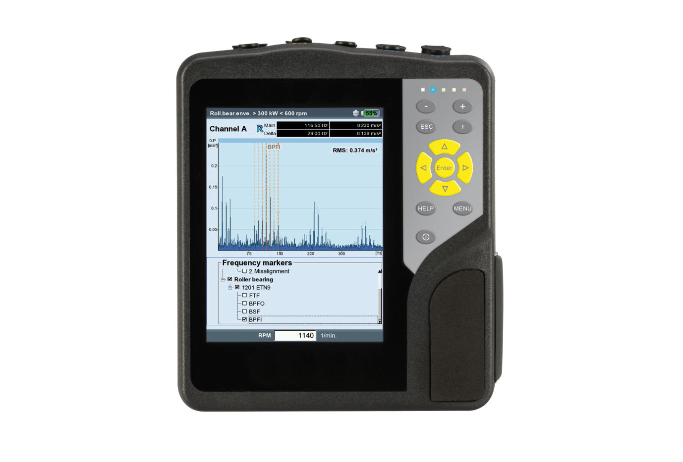 Figure 3.10: Dual channel frequency analyzer